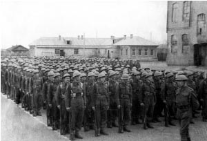 Nástup 1. československého armádního sboru v Buzuluku
