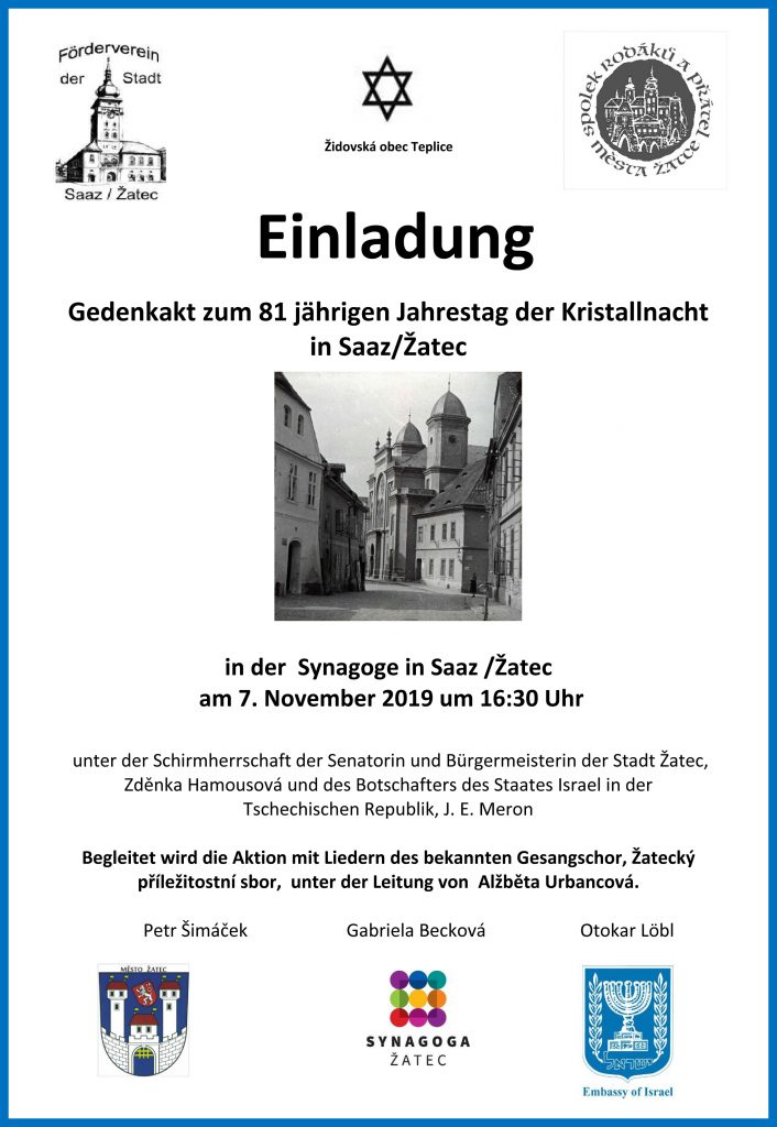 Einladung Synagoge